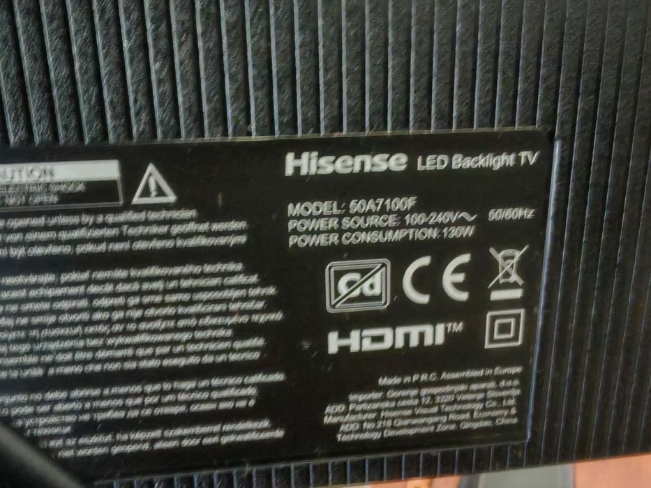 TV Hisense 50A7100F