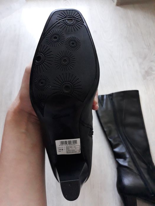 Кожаные ботинки/сапожки Clarks 40р.