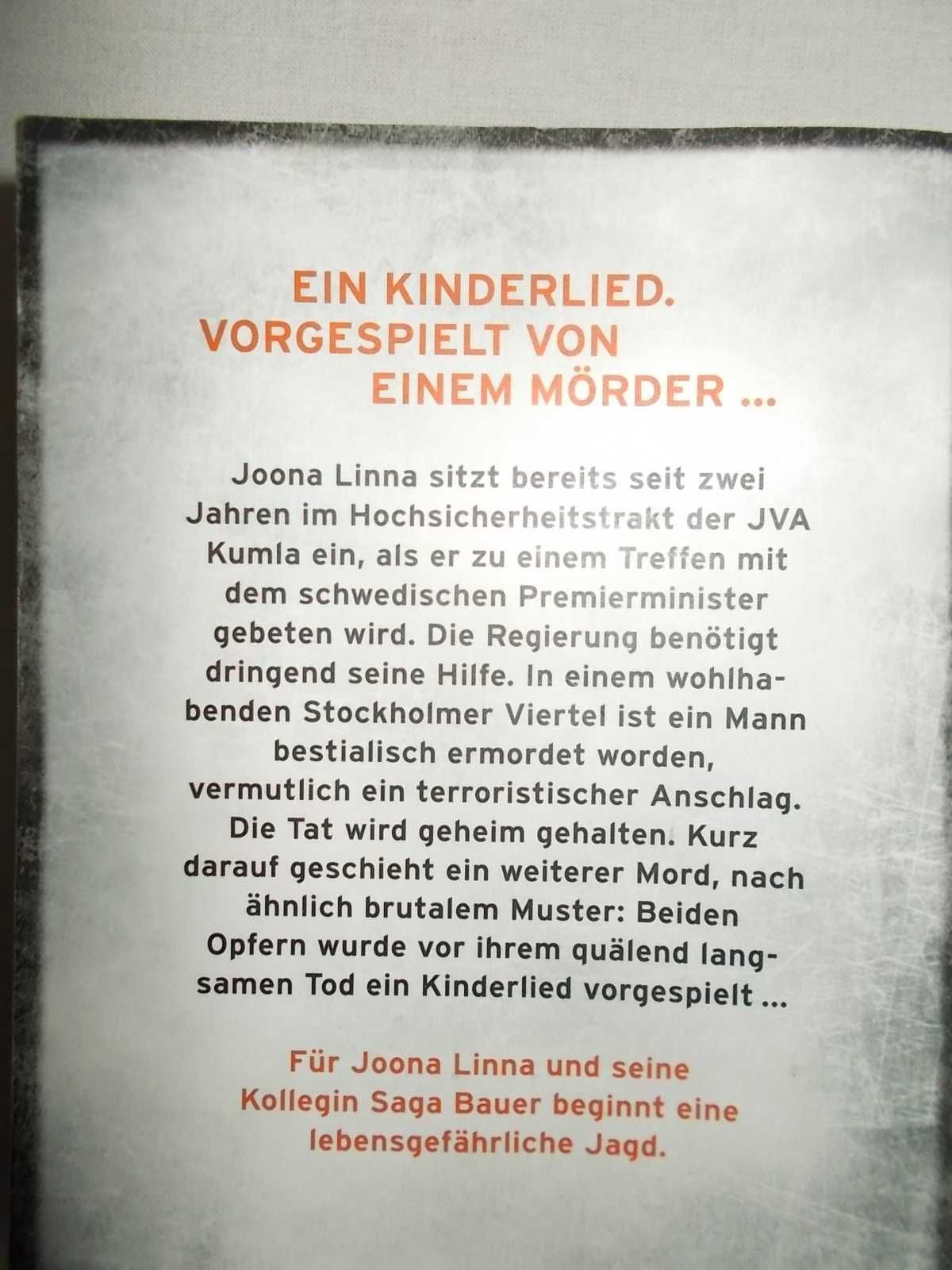 Lars Kepler, Hasenjagd, szwedzki kryminał w j.niemieckim
