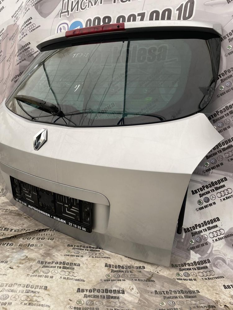 Ляда Кришка Багажніка Універсал Рено Кліо Renault Clio 3