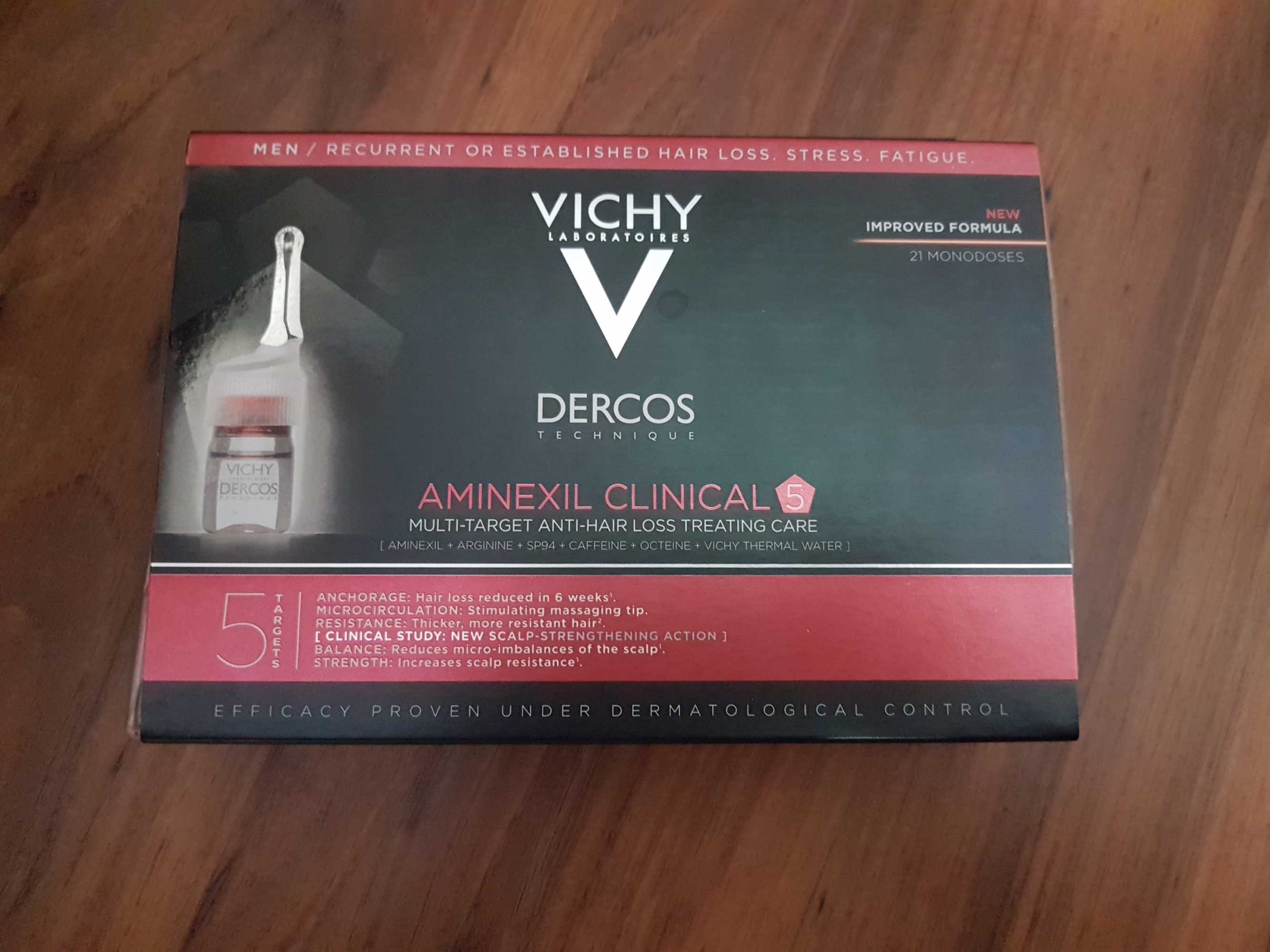Vichy Dercos Aminexil Clinical 5 przeciw wypadaniu włosów dla mężczyzn