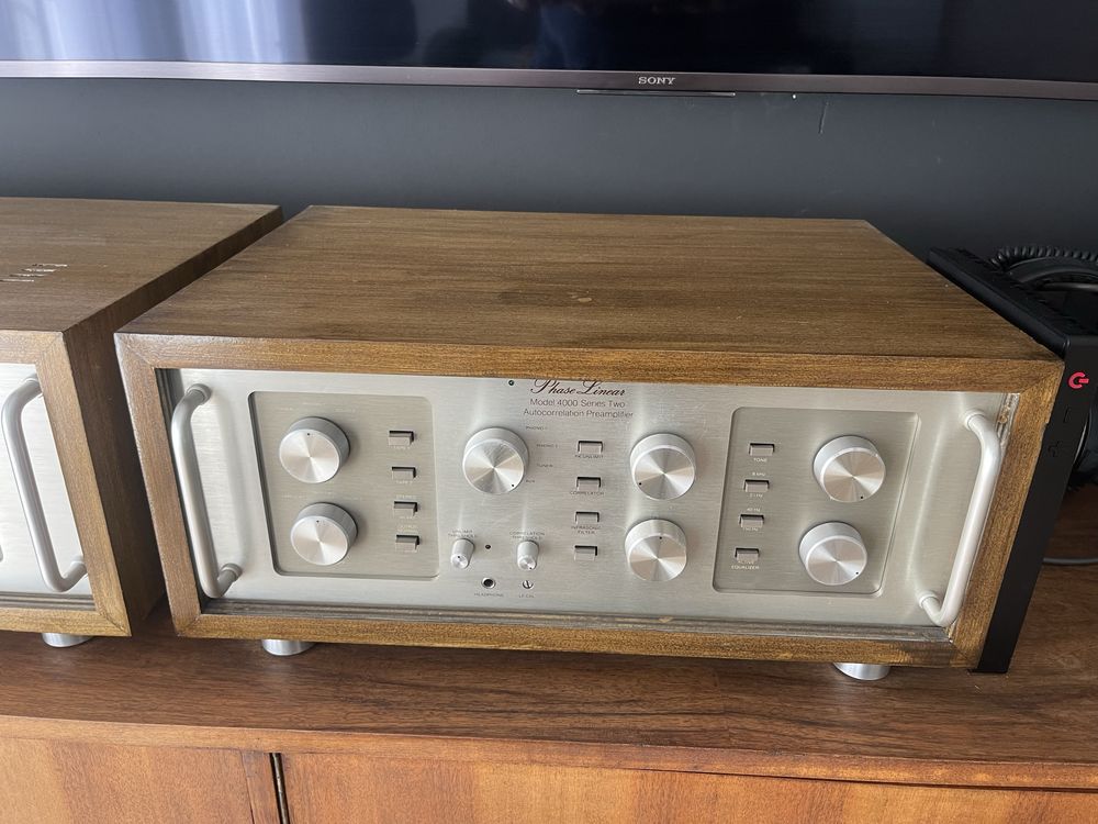 Phase linear 400 + 4000 series two