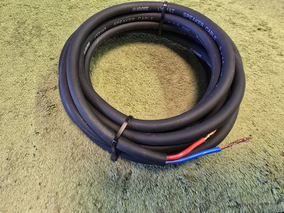 KLOTZ LY215T kabel głośnikowy 2 x1.5² 3.9 m.