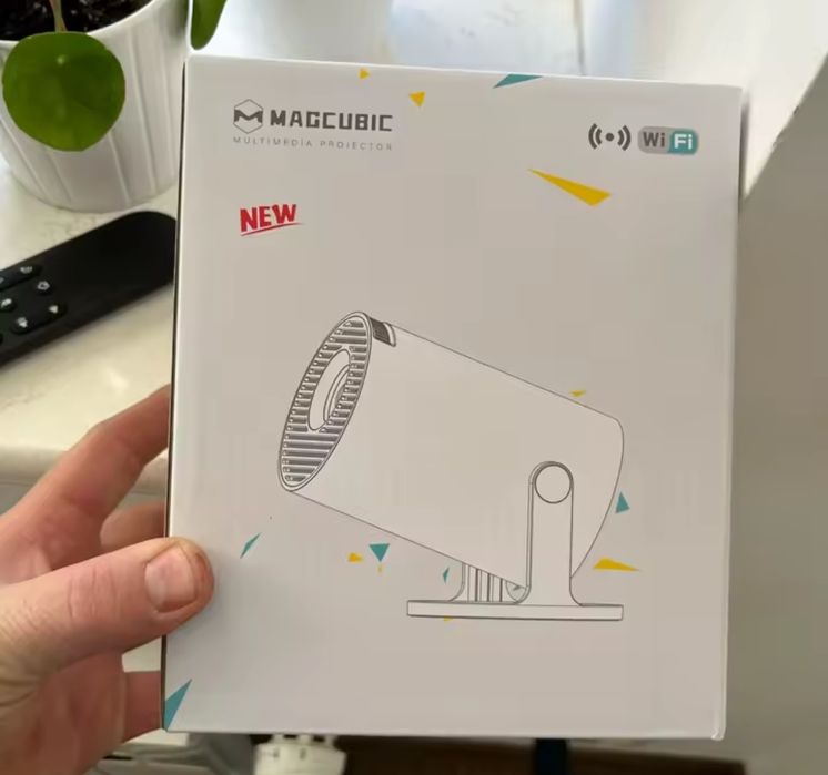 Projetor Mag Cubic 100% Original Pro Suporta 4 K