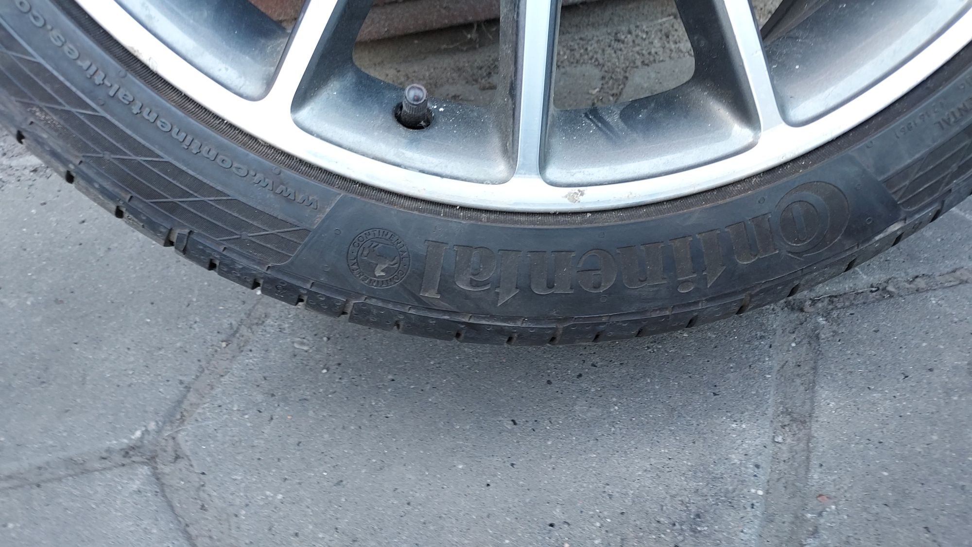 Oryginalne Koło Mercedes-Benz B-klasa AMG W176 225/40R18 Conti 8mm