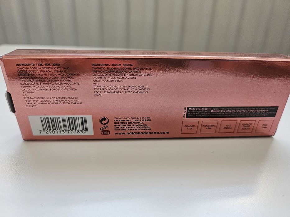 Mini Retro paleta Natasha Denona