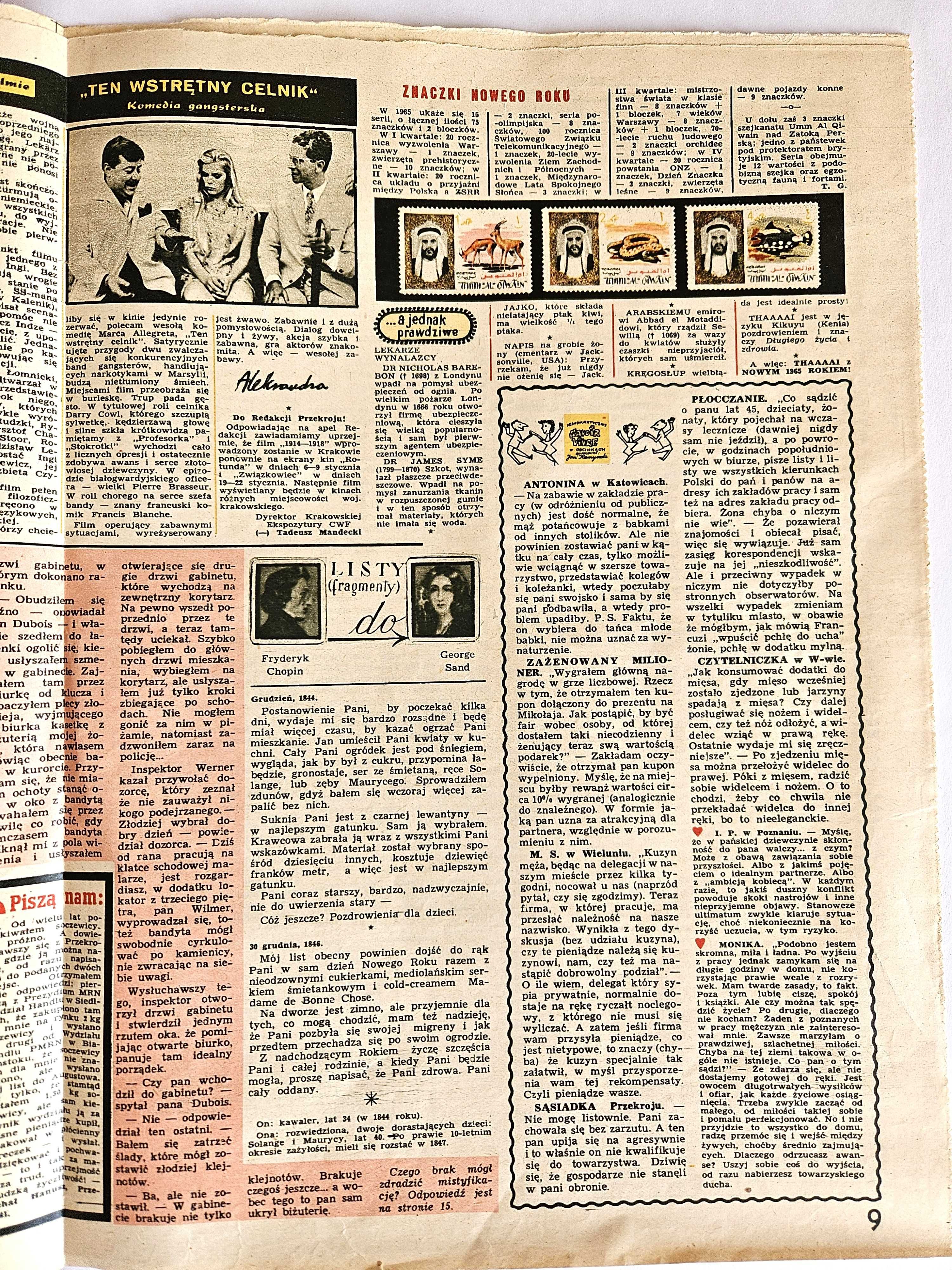 Przekrój 1030 / styczeń 1965