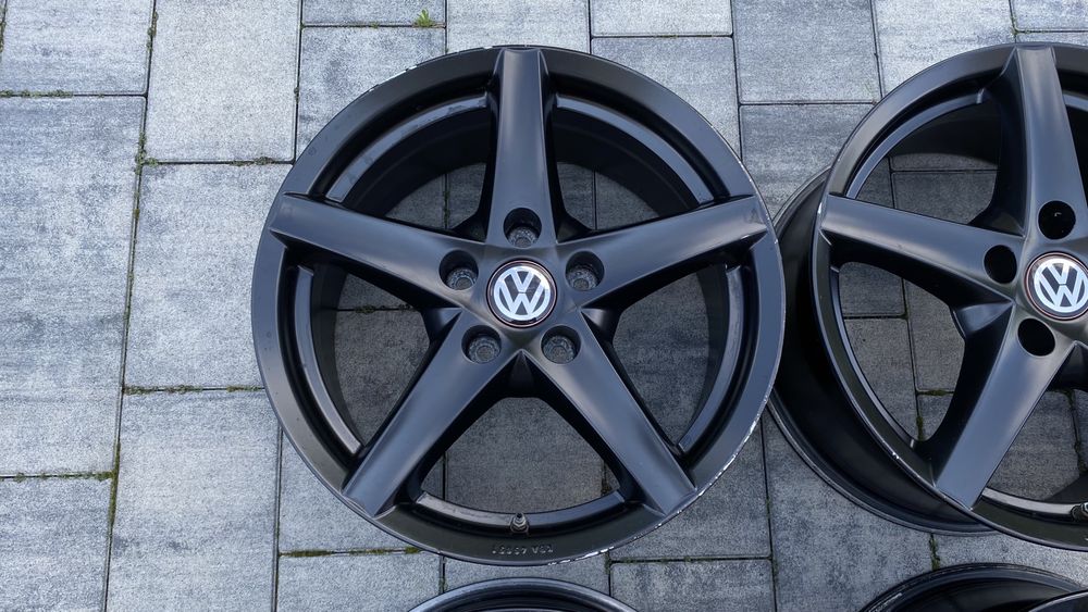 Felgi aluminiowe Ronal do VW T5 5x120 17 cali czarne