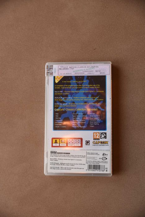 Classics collection reloaded jogo para psp quase novo