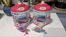Little life pets ptaszek śpiewający powtarza słowa 2 szt