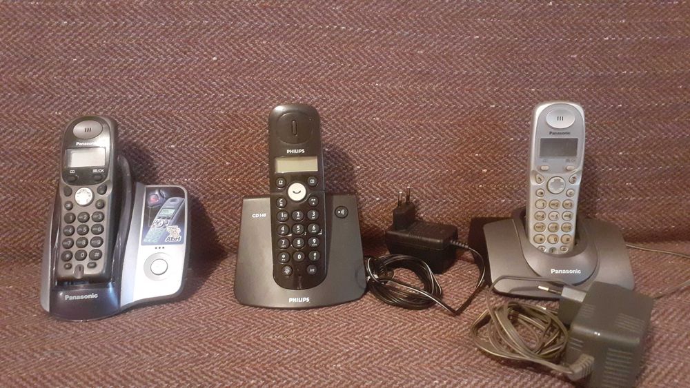 Телефоны аккамулят. 3 шт.рабочие