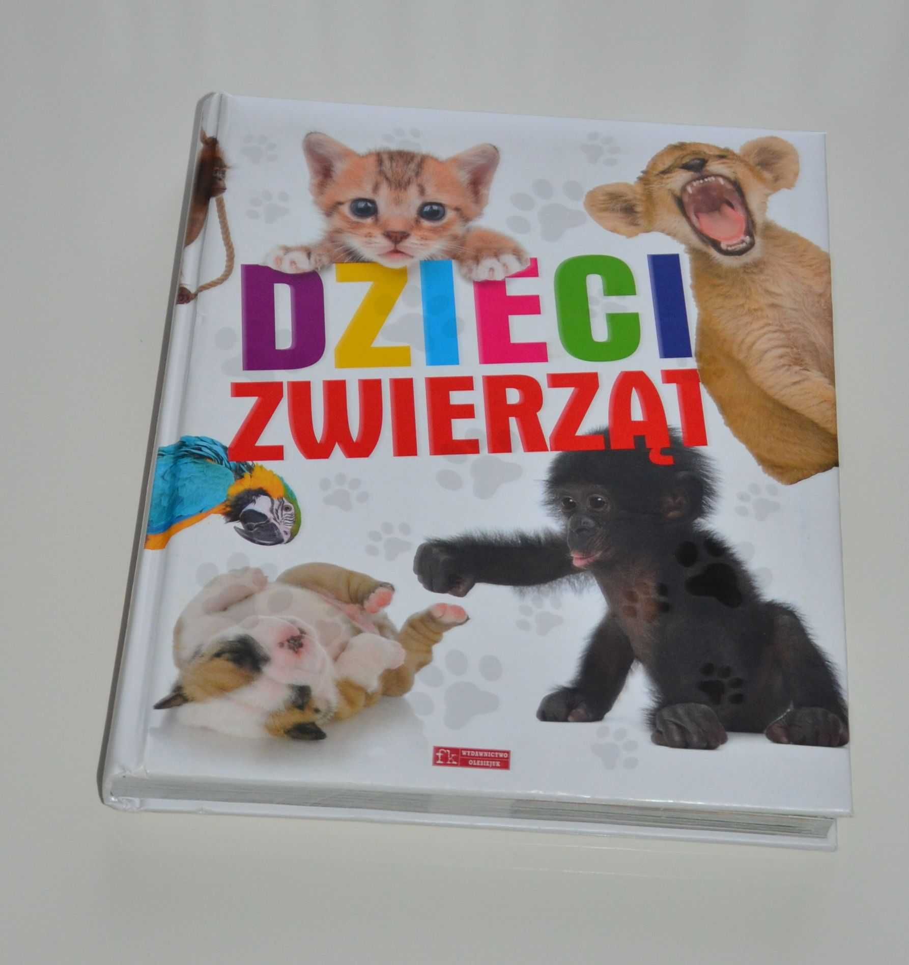 Album, encyklopedia "Dzieci zwierząt" duży format