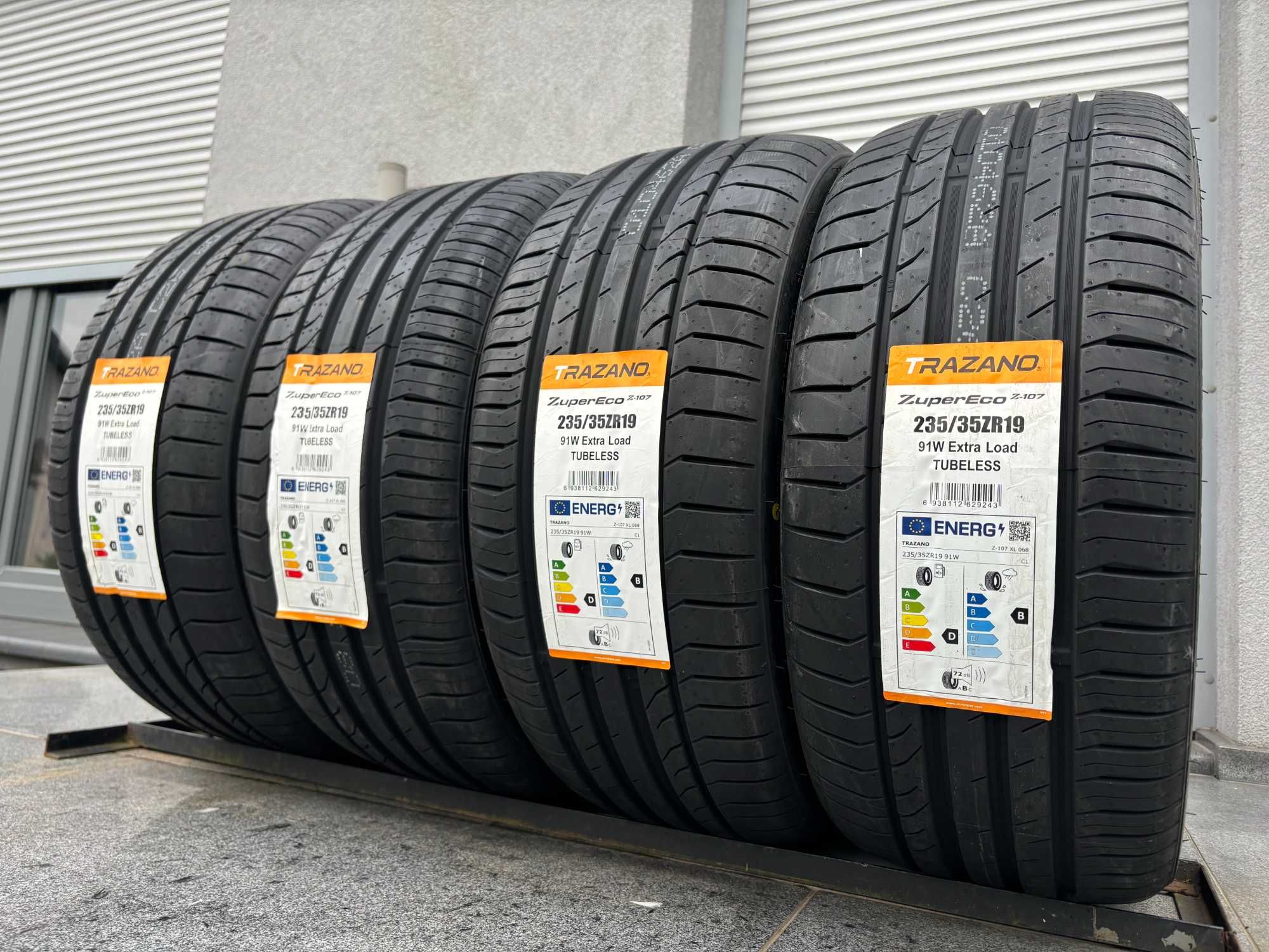 4szt letnie 235/35R19 Trazano 91W XL D,B,72db 2024r Prosto z fabryki!