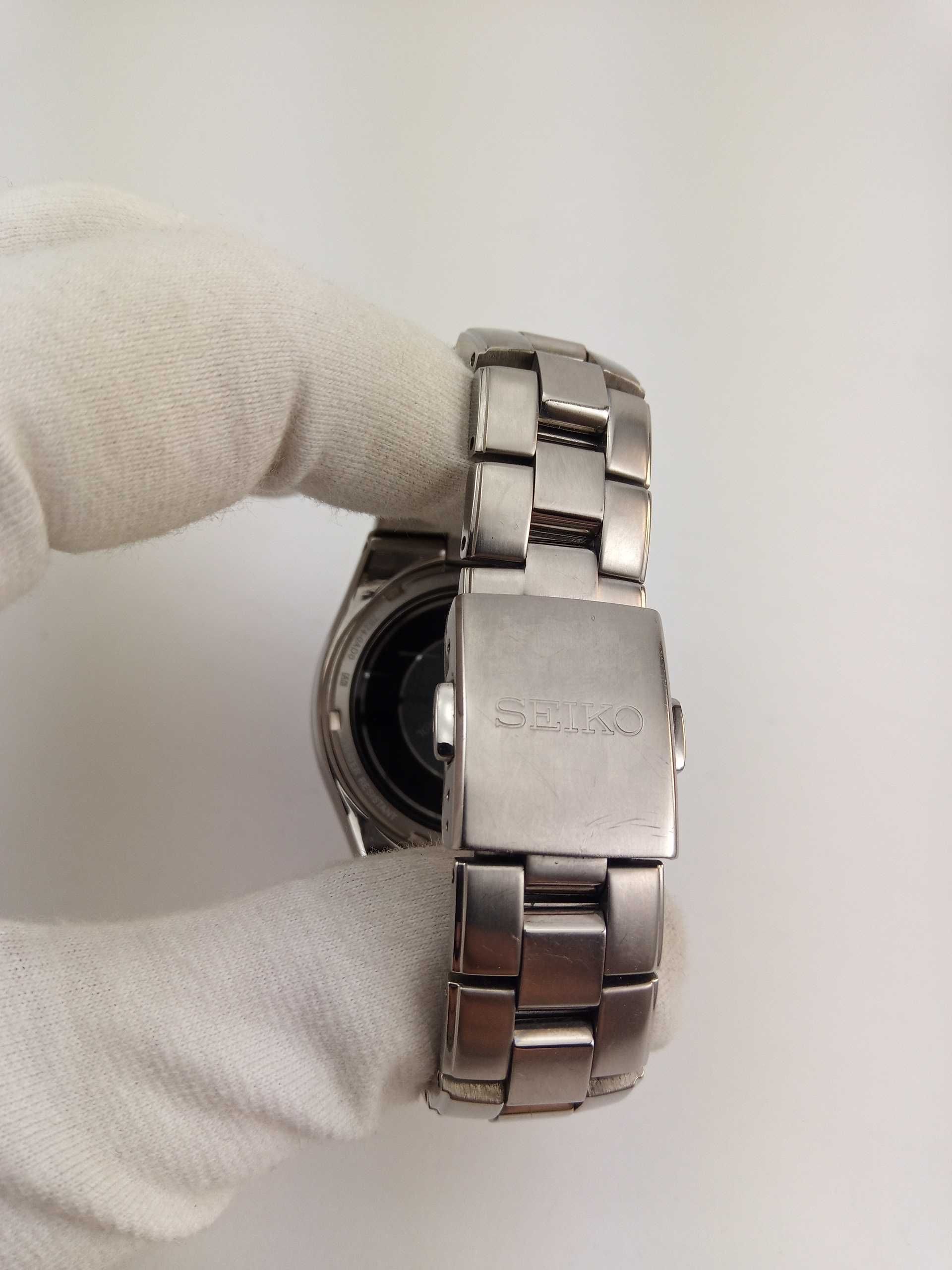 Часы мужские Seiko Solar SBTM085 титан радиоконтроль сапфир Japan made
