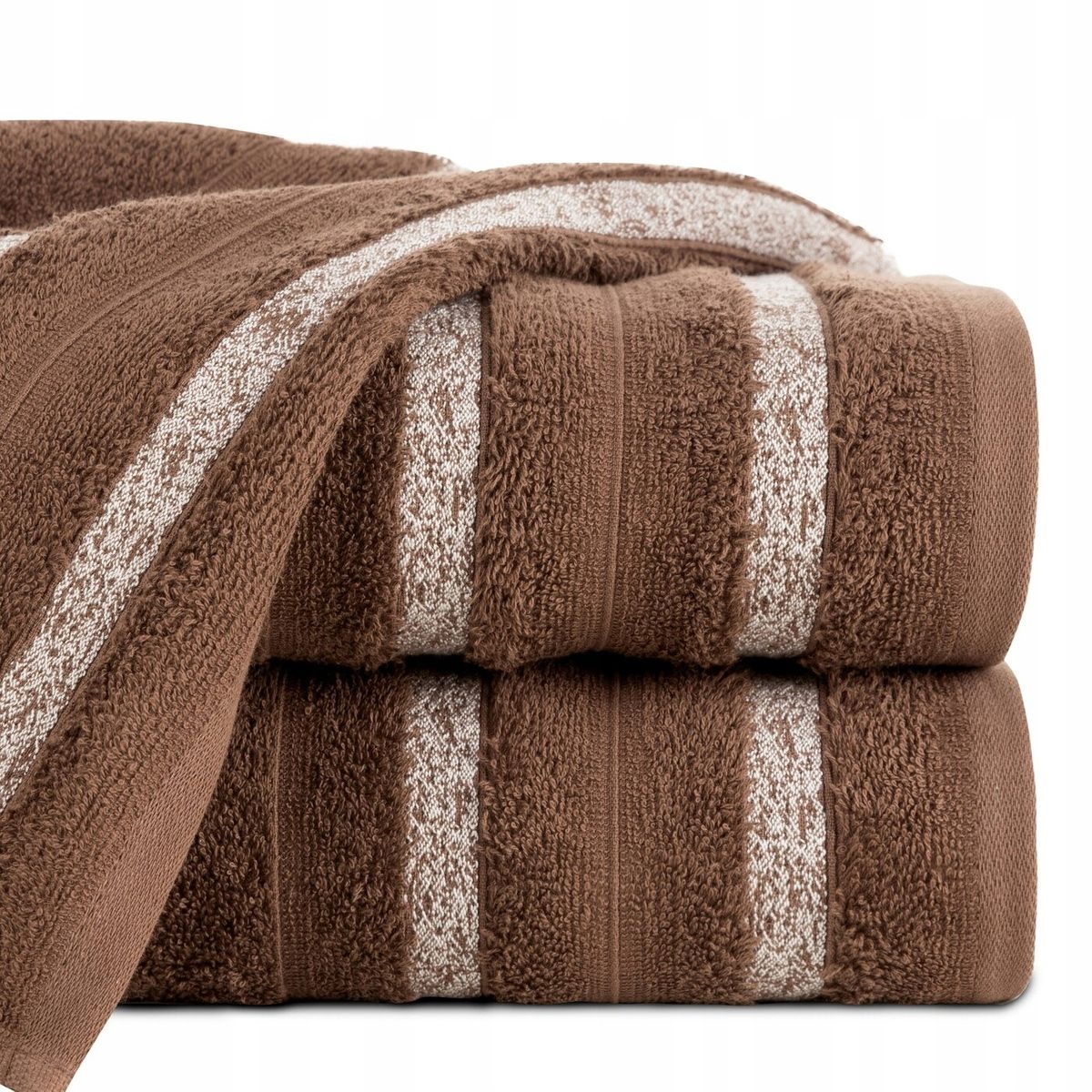 Ręcznik Kąpielowy Bawełniany Frotte 50x90 Fargo 04 Brąz