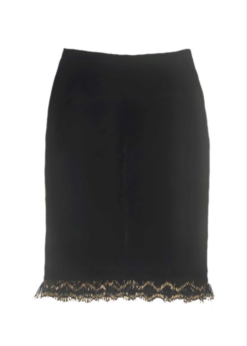 Komplet* spódniczka + bluzka * koraliki NA OKAZJĘ r. M