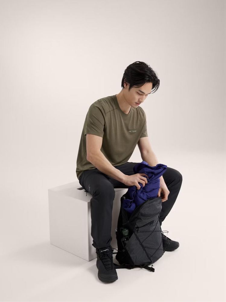 Чоловіча футболка Arcteryx Cormac Arc'bird Logo Shirt Ss M, X000009721