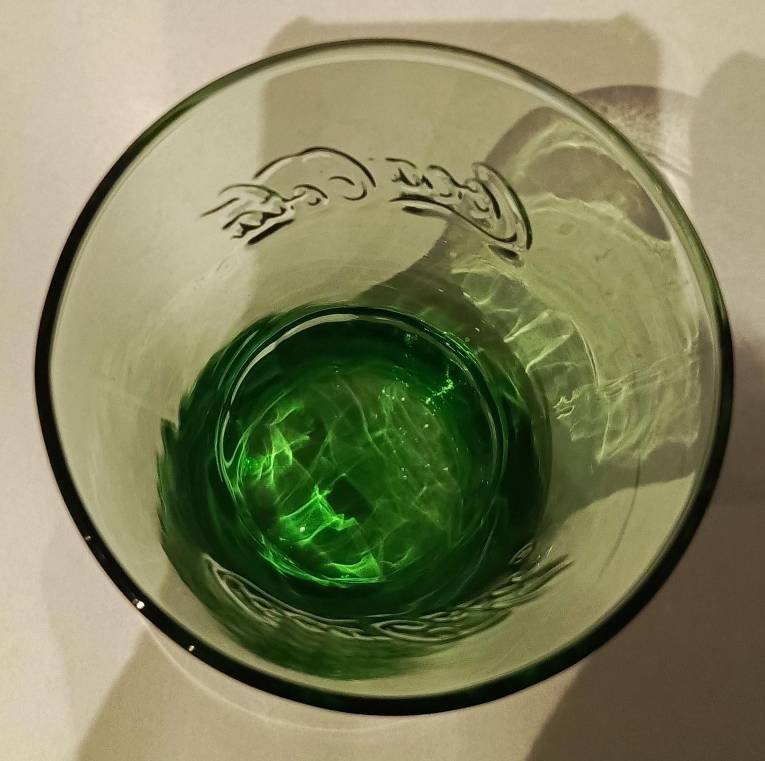 Kolekcjonerska stara szklanka Coca Cola, wzór Wazon.