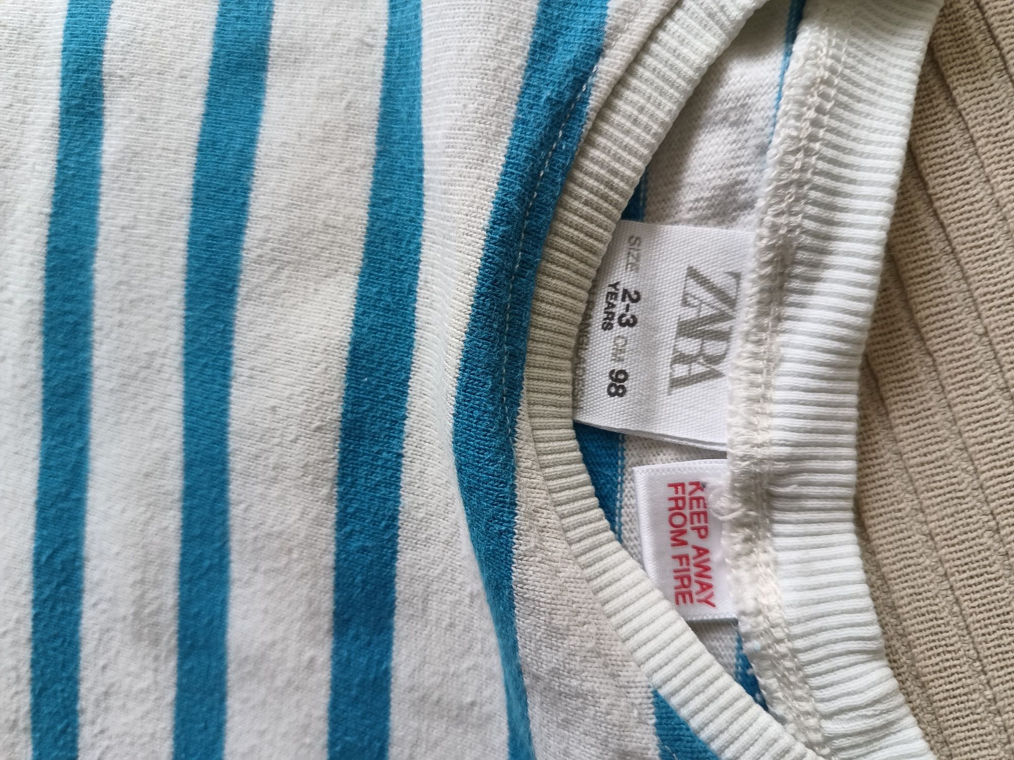 Zestaw body H&M+bluza Zara r.98