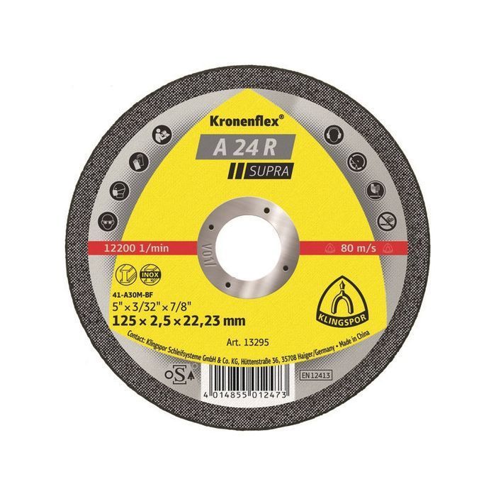 Tarcza Płaska A24R T1A 400 x 4.5 x 32 292/932 Klingspor