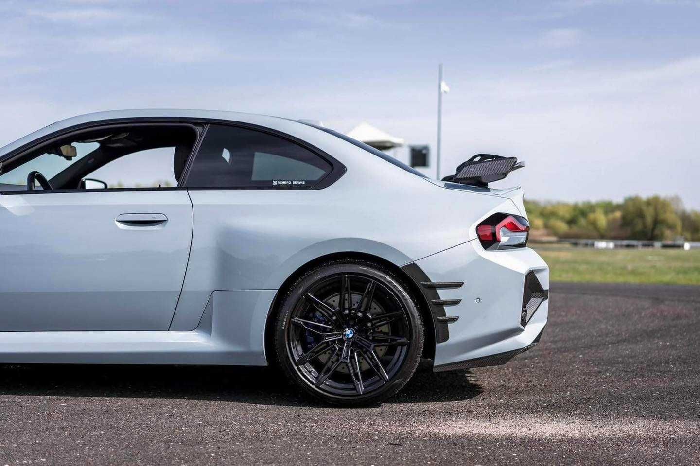 Canardsy Lotki Dokładki Splitterki KOMPLET BMW M2 G87 CARBON