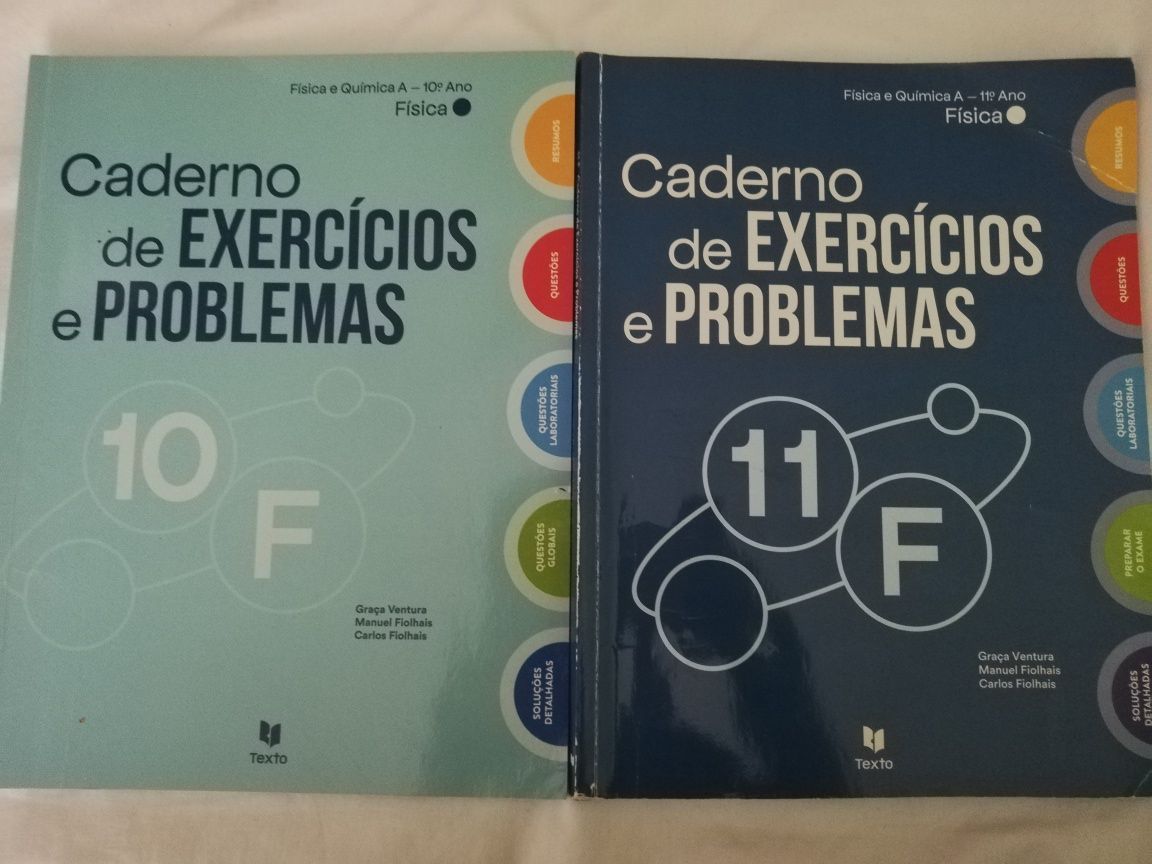 Caderno de atividades 10° e 11° ano. FQ e Biologia