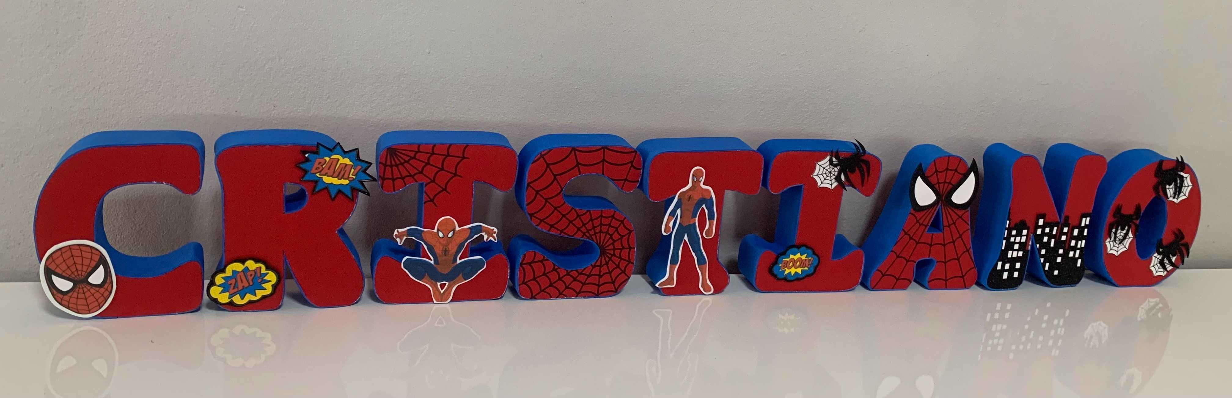 Letras 3D temáticas