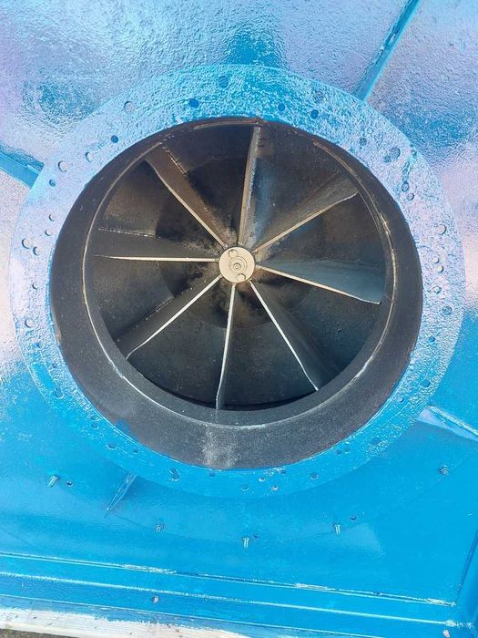 Mocny wentylator transportowy na WOM lub silnik od 11 kw, stan BDobry