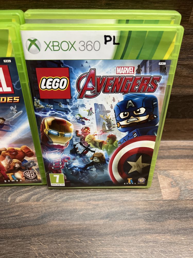 Xbox 360 Lego Marvel Avengers, Harry Potrer 1-4, 5-7, Super Heroes