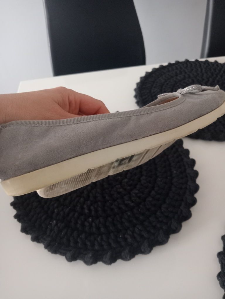 Baleriny CCC 36 szare