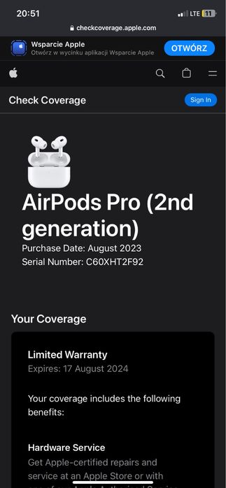 AirPods Pro 2 generacji