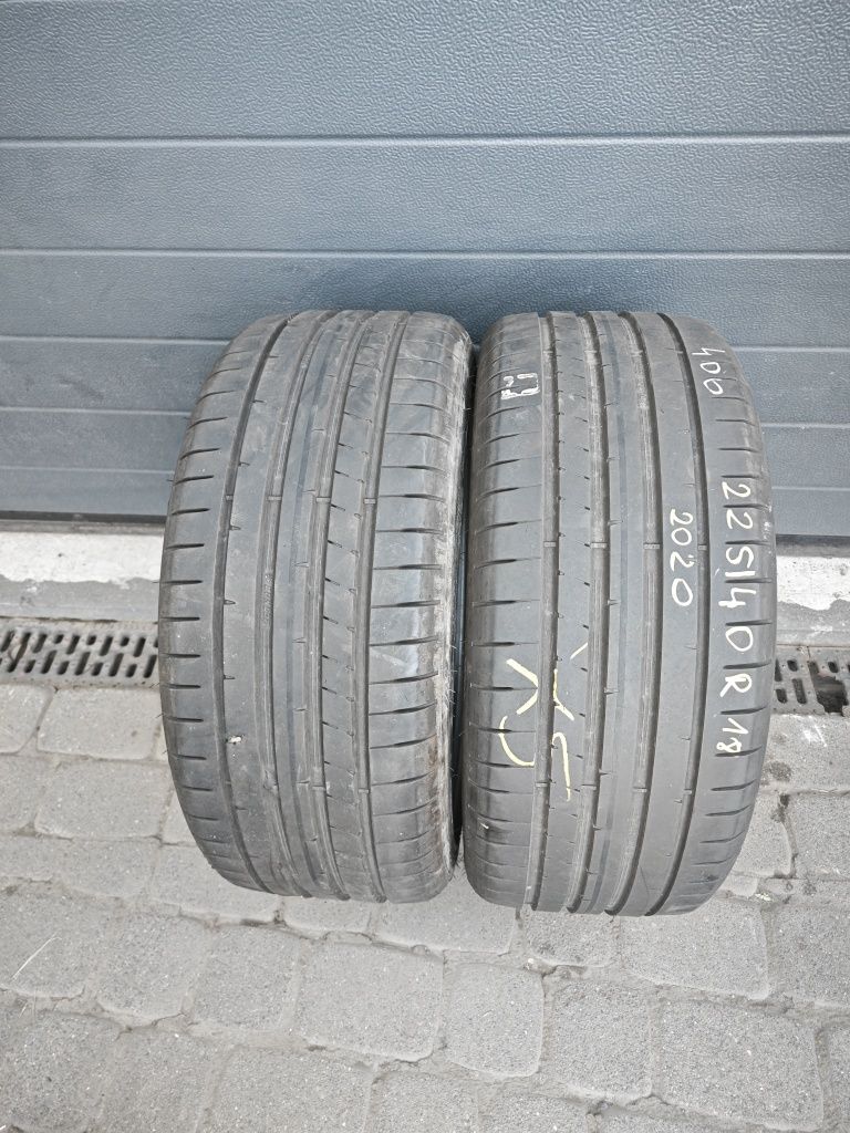 2x225/40 R18 Dunlop Sport Maxx RT2 letnie