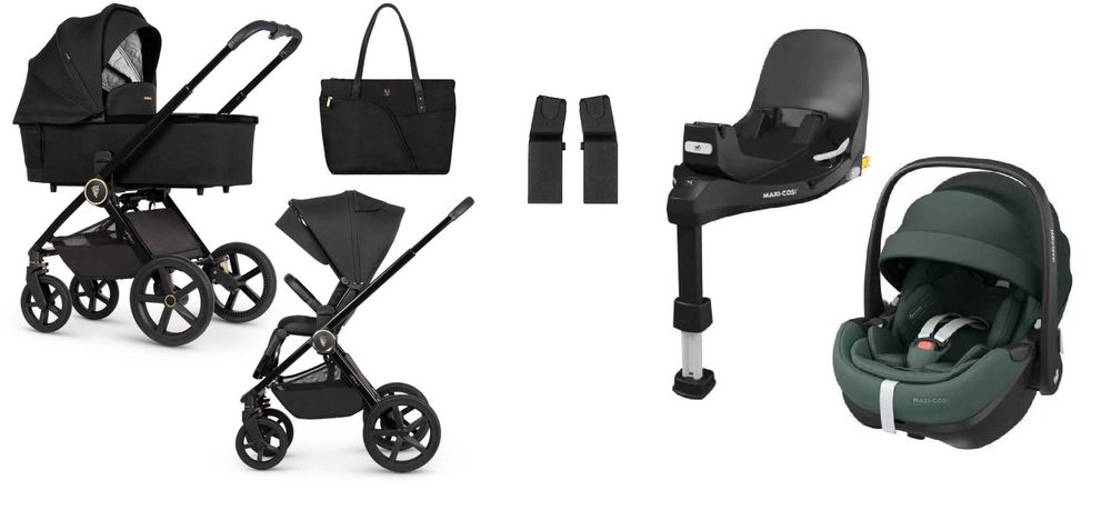4w1 Venicci Upline 2 + Maxi Cosi Pebble 360Pro2 + baza