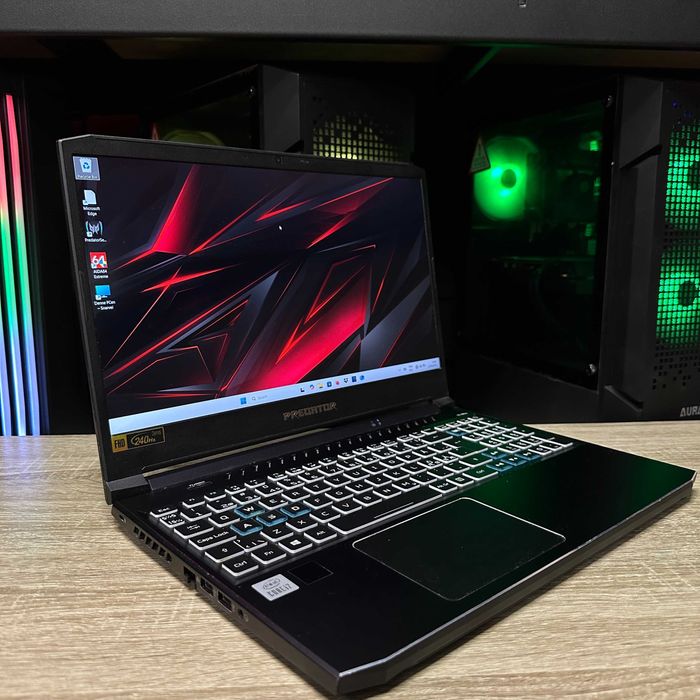 Ноутбук AcerPREDATOR 240Hz i7-10870H/16Gb/1Tb SSD/RTX3070-8Gb ГАРАНТІЯ