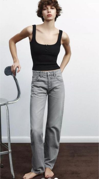 Джинси сірі Zara xs