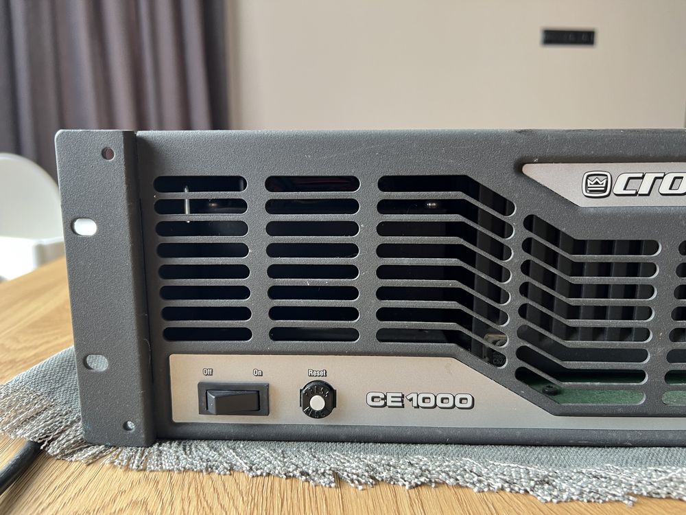 Підсилювач потужності (підсилювач звуку) Crown CE 1000