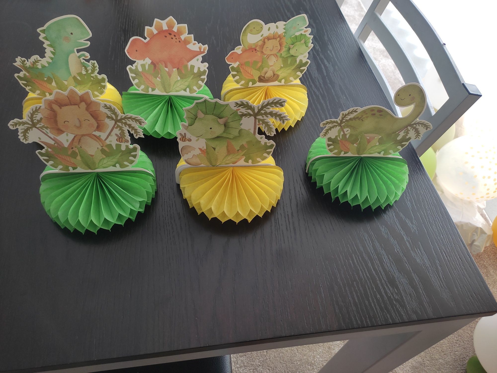 Conjunto decoração festa temática dinossauros