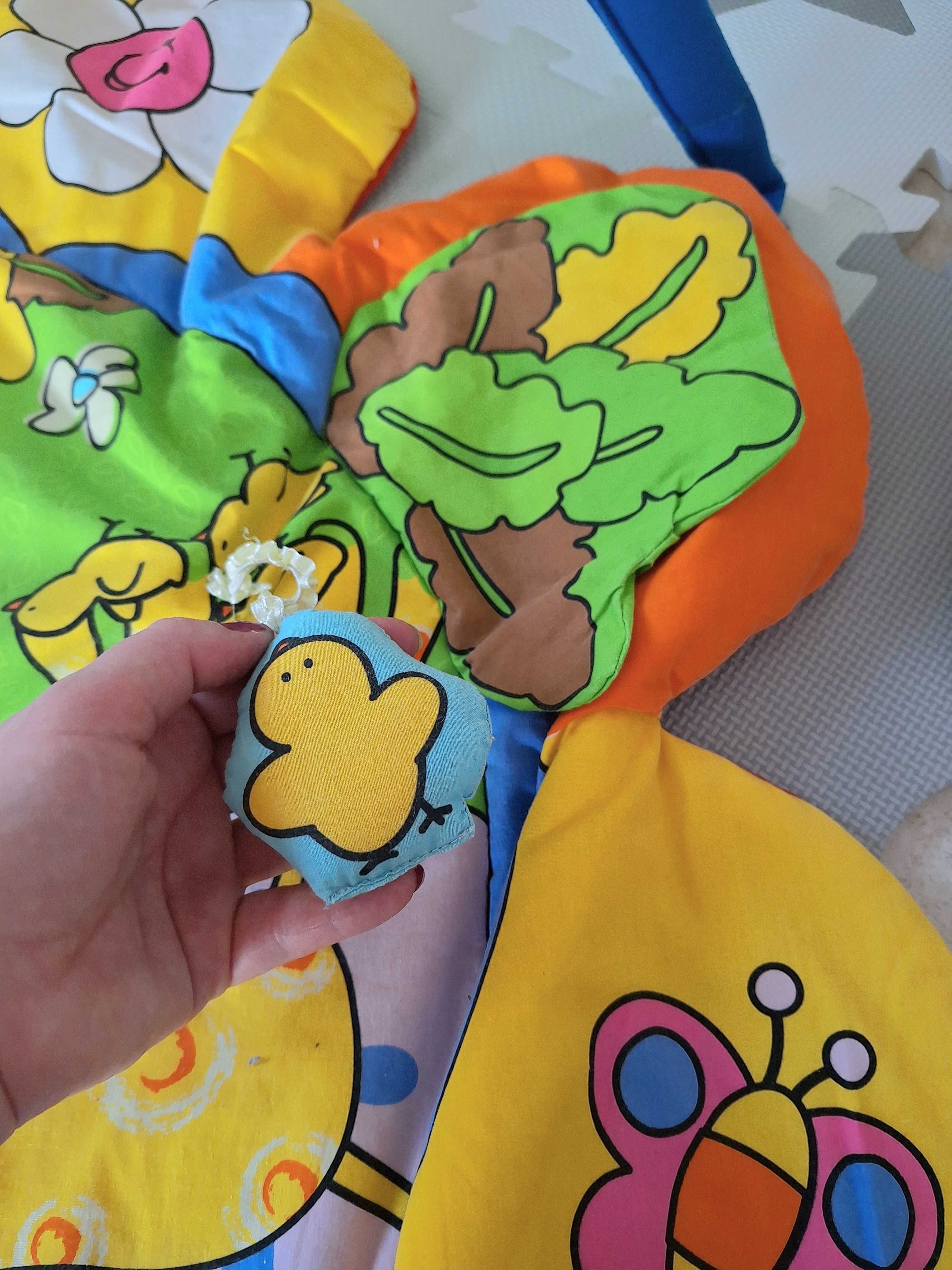Mata edukacyjna sensoryczna do zabawy dla niemowlaka  dziecka