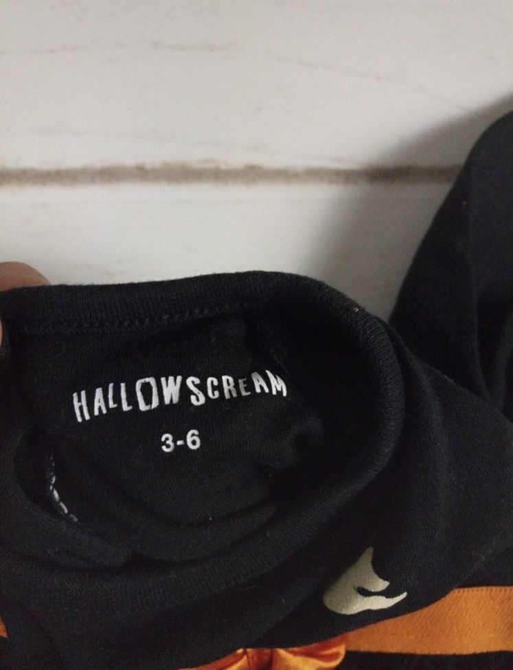 Pajacyk niemowlęcy strój kostium przebranie Halloween r.62/68
