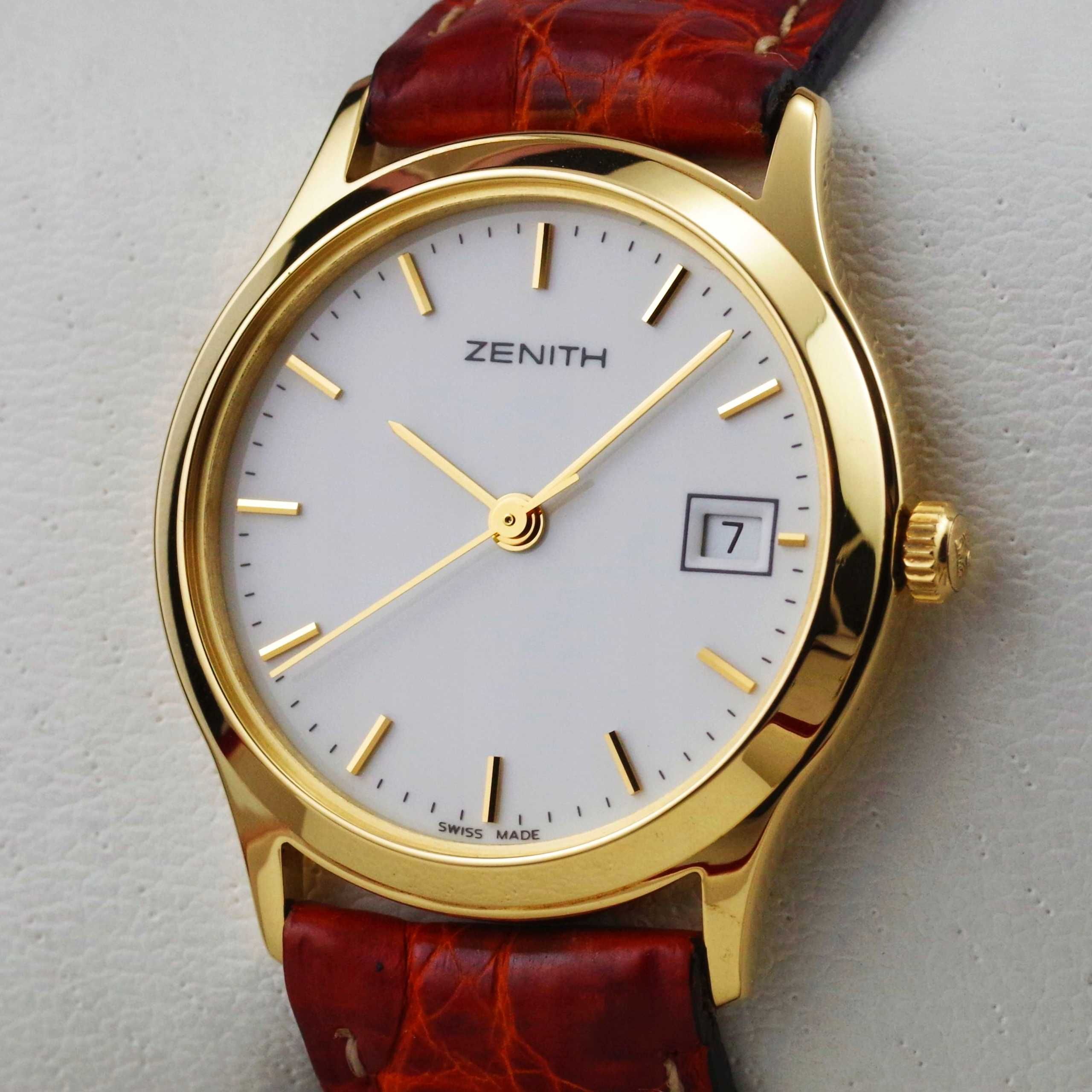 zegarek damski ZENITH złoto 18K / 750 SZAFIR