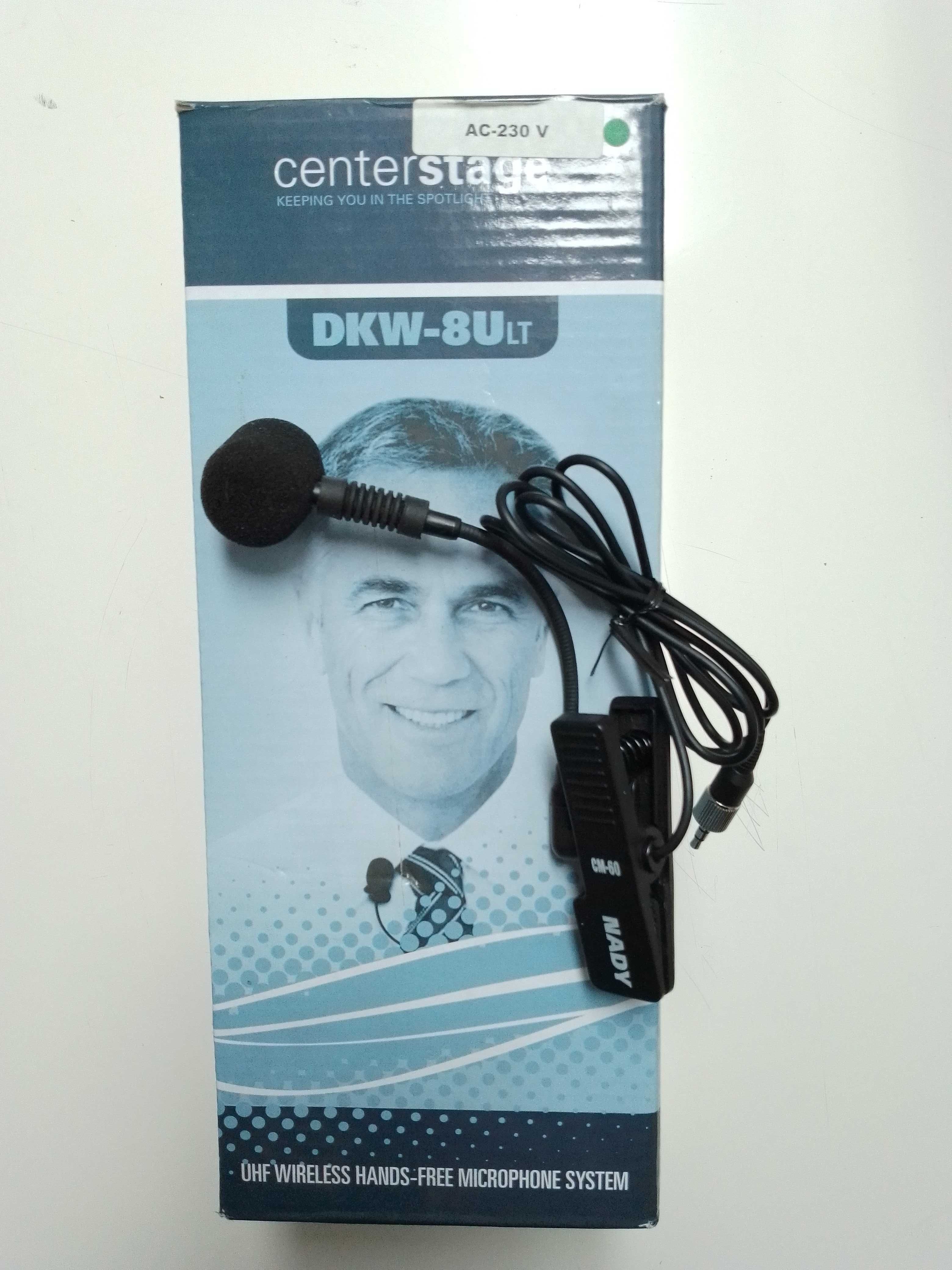 Nady DKW-8ULT ( Wireless System) + Nady CM60 Clip-on Microphone)