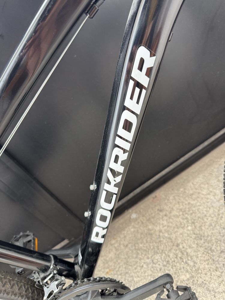 Bicicleta Rockrider preta