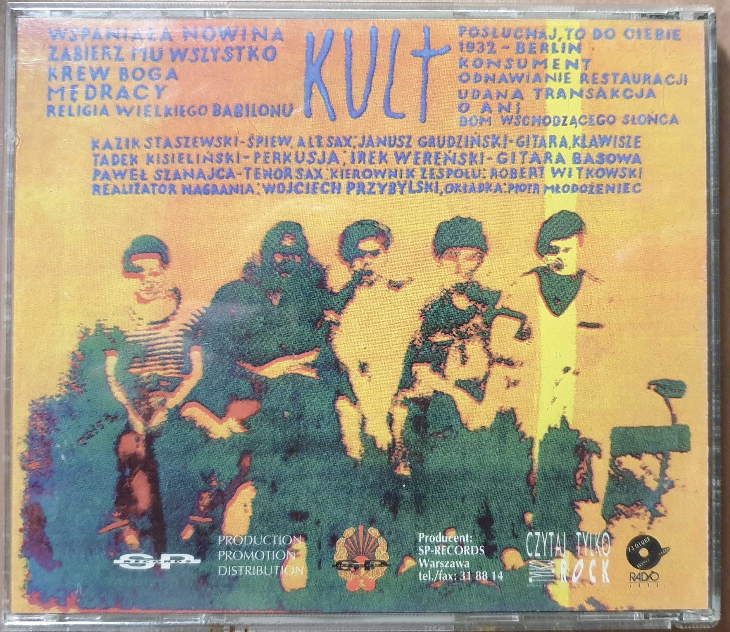 Kult płyta "KULT" debiutancki album, pierwsze wydanie! Audio CD
