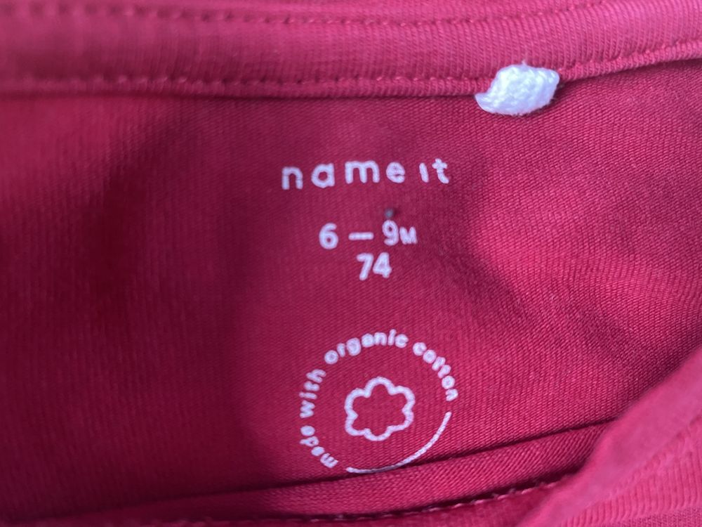 Komplet zestaw body i legginsy 3 sztuki Name it rozmiar 74