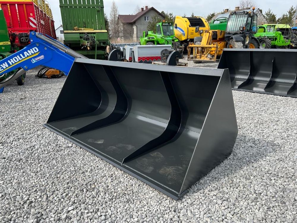 SOLIDNA Łyżka do 2,4m, 1,4m3 OD RĘKI do ładowarki JCB. Merlo, Manitou