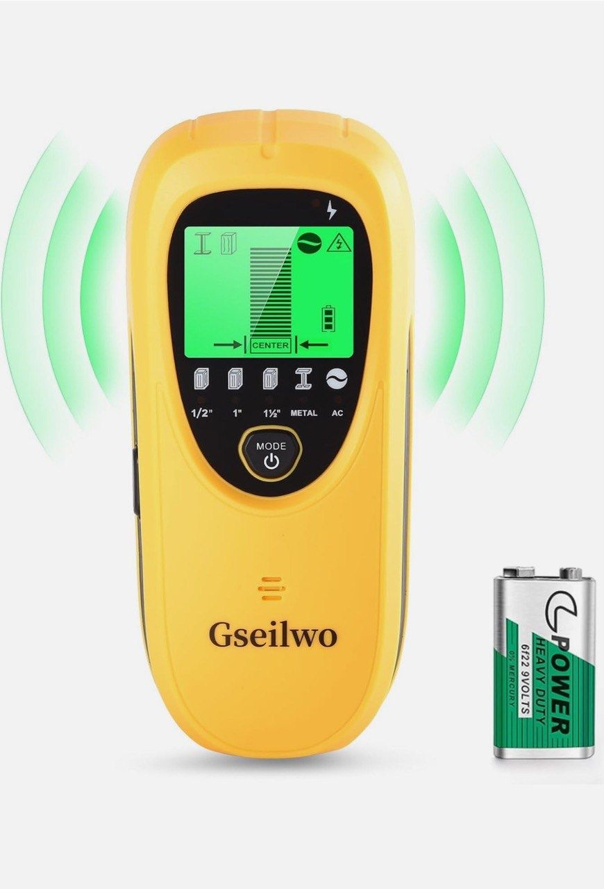 Сканер стін Gseilwo Stud Finder - 5-в-1 електронний датчик для стін