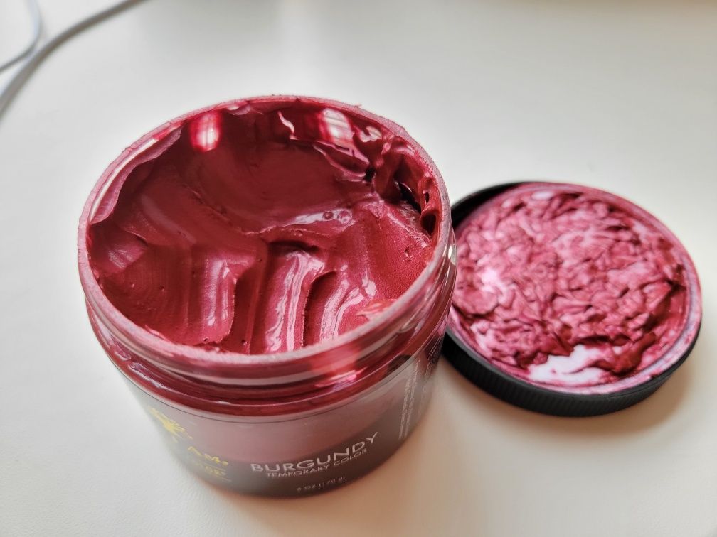 Гель і колір as i am curl color burgundy