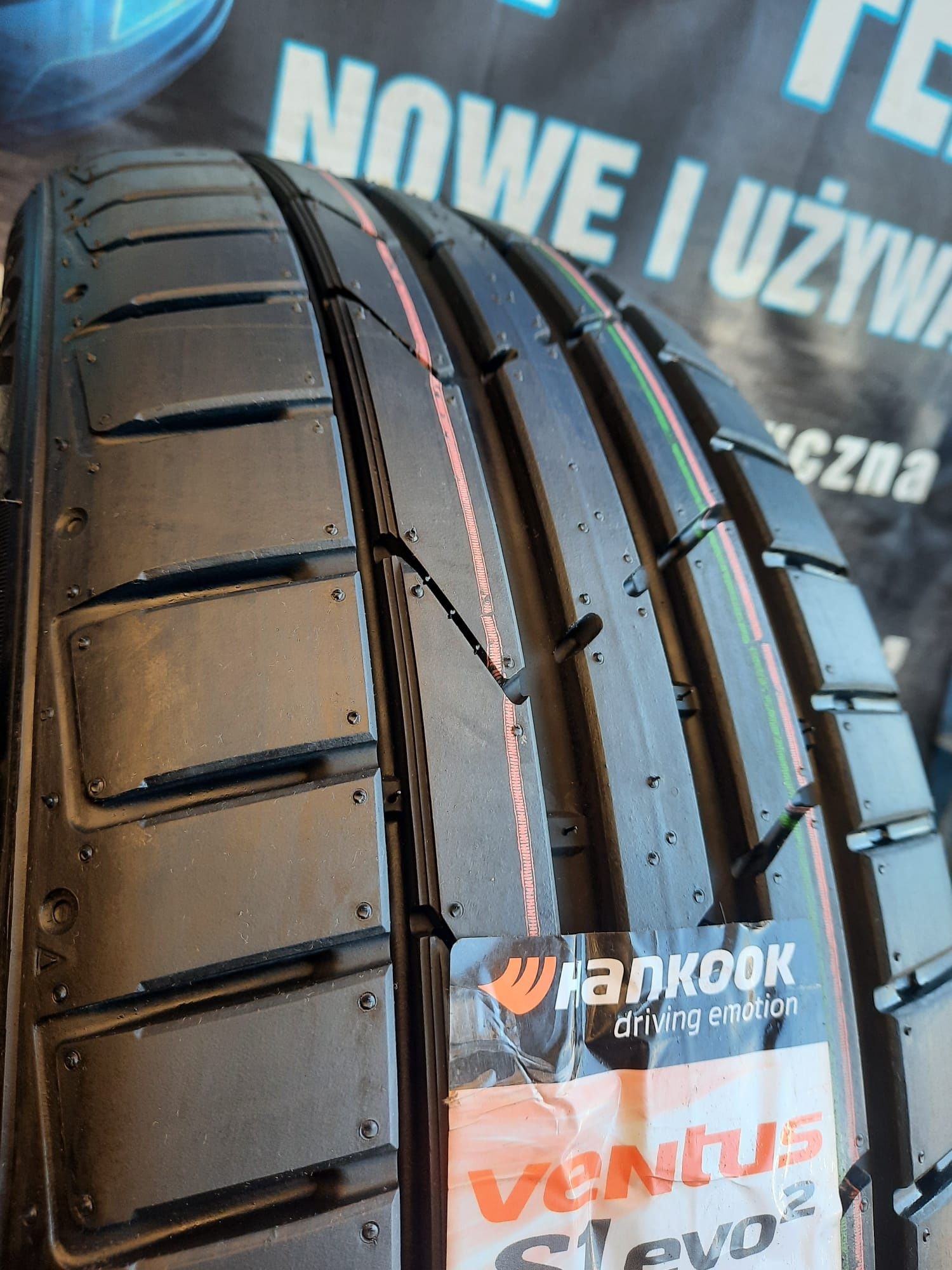 Opona letnia 225/45/19 92W Hankook ventus S1 Evo 2 Nowa pojedyncza