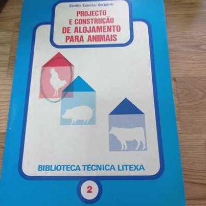 vendo livro projecto e construção de alojamento para animais