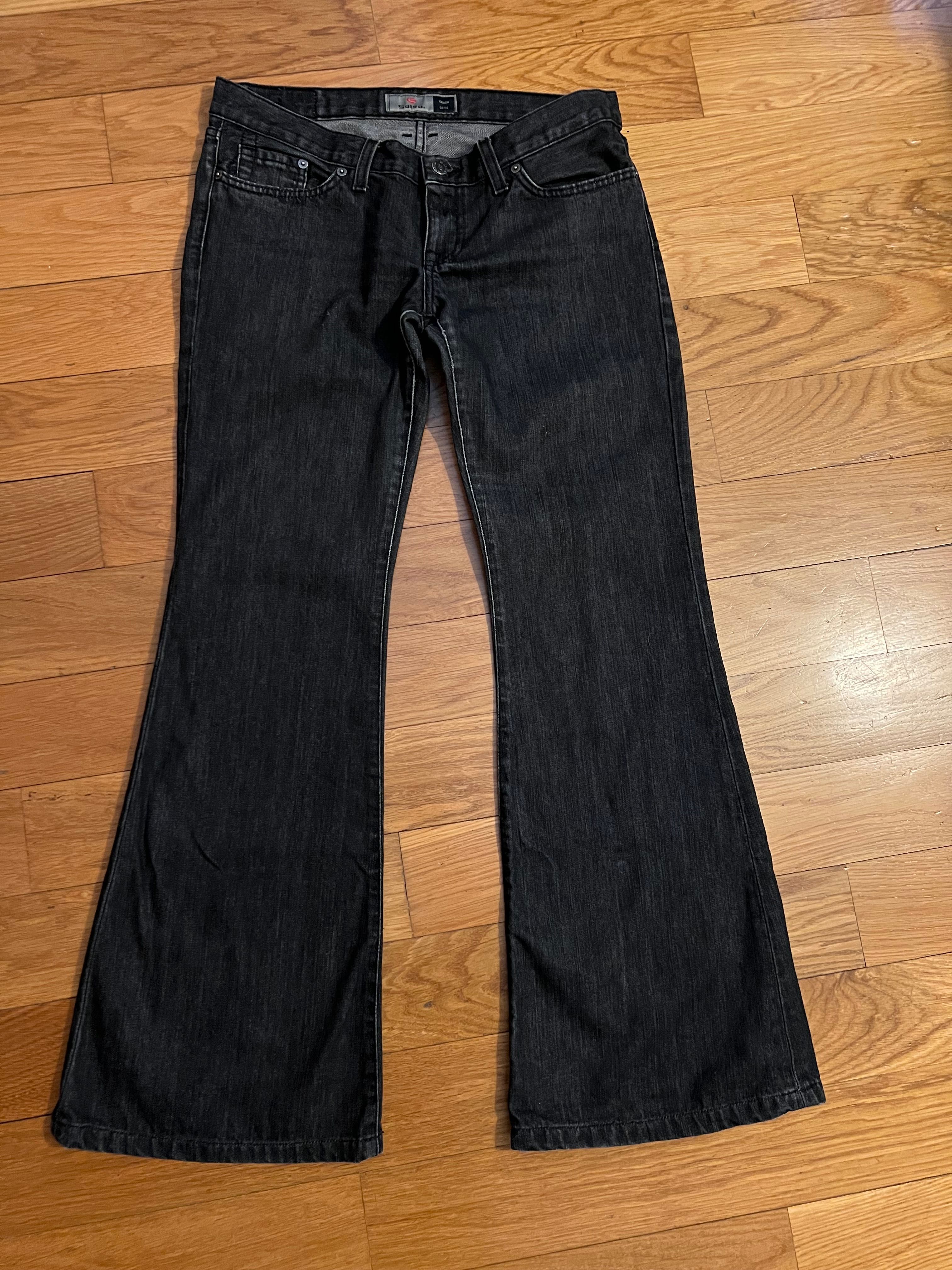 Calça Jeans Flare - Preto - Salsa -  L/40/12 Excelente estado